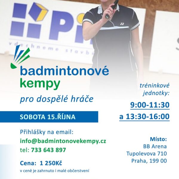 Badmintonový kemp říjen